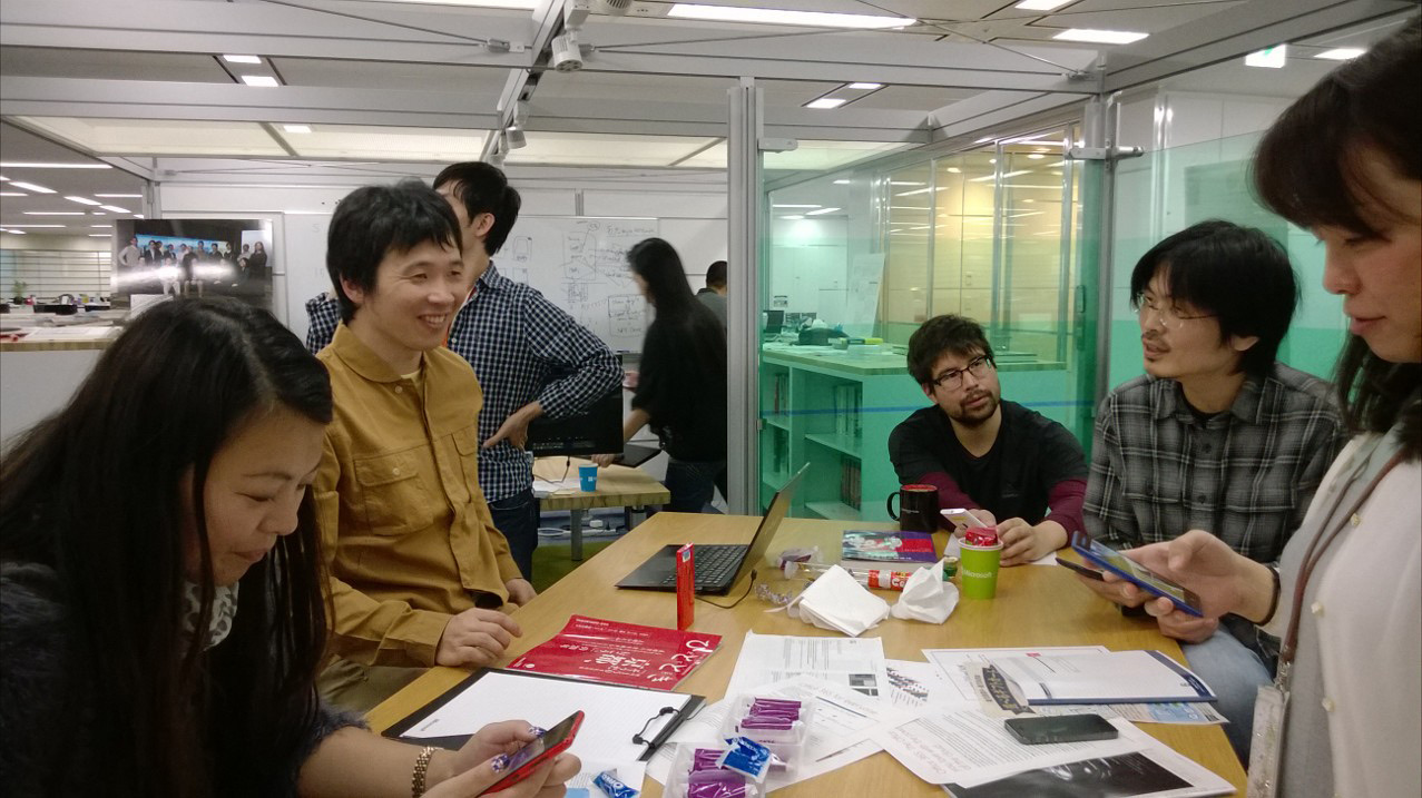 Team design reviews and wireframes