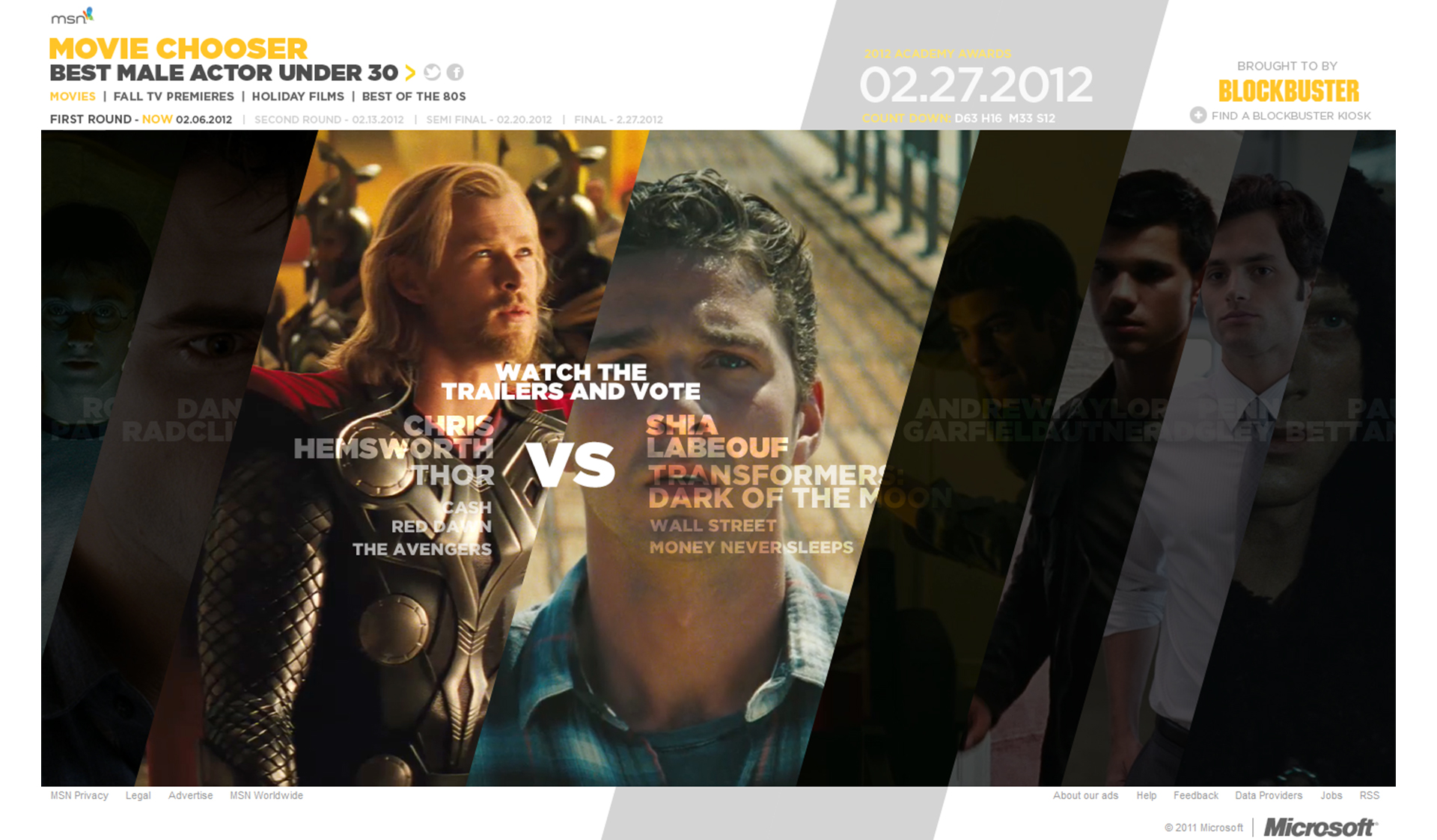 2012 ACADEMY AWARDS — slide 2