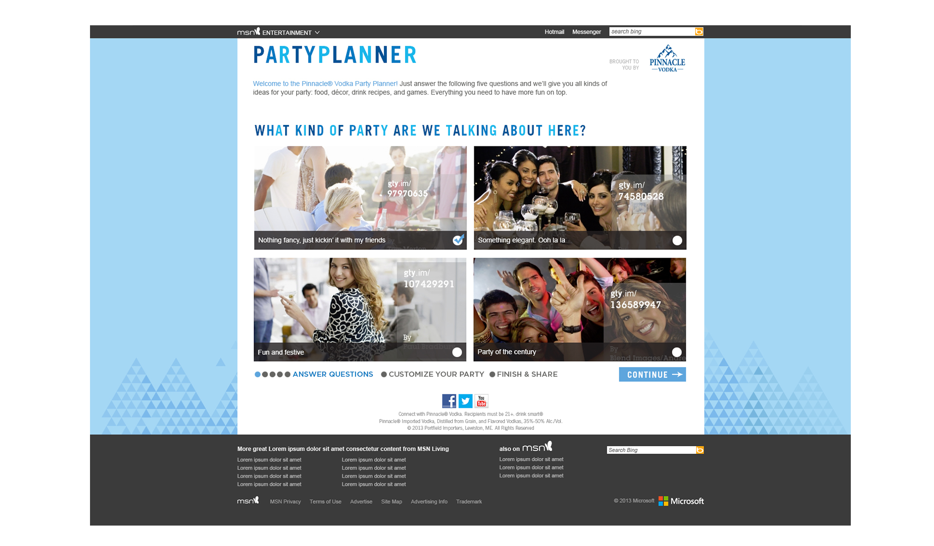 PARTY PLANNER — slide 3