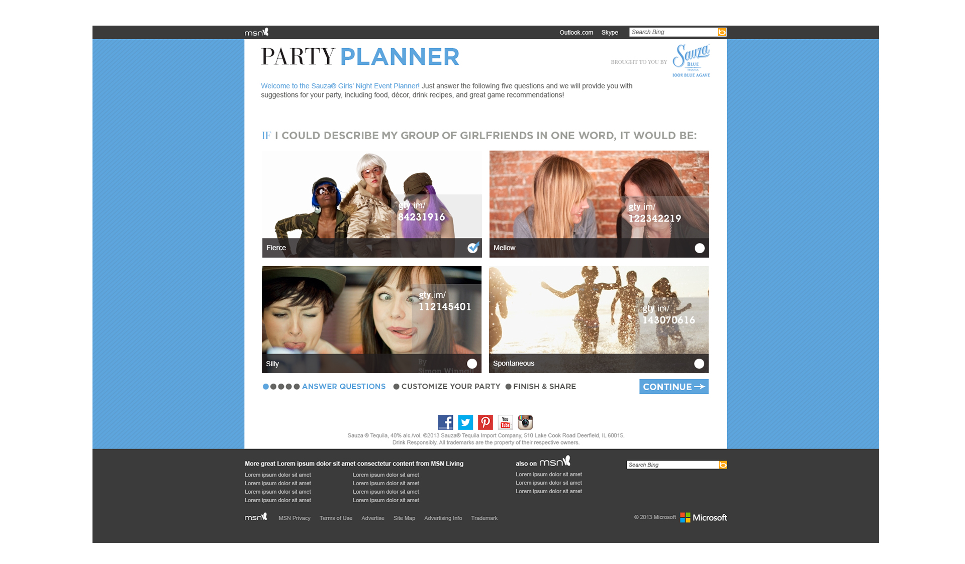 PARTY PLANNER — slide 5