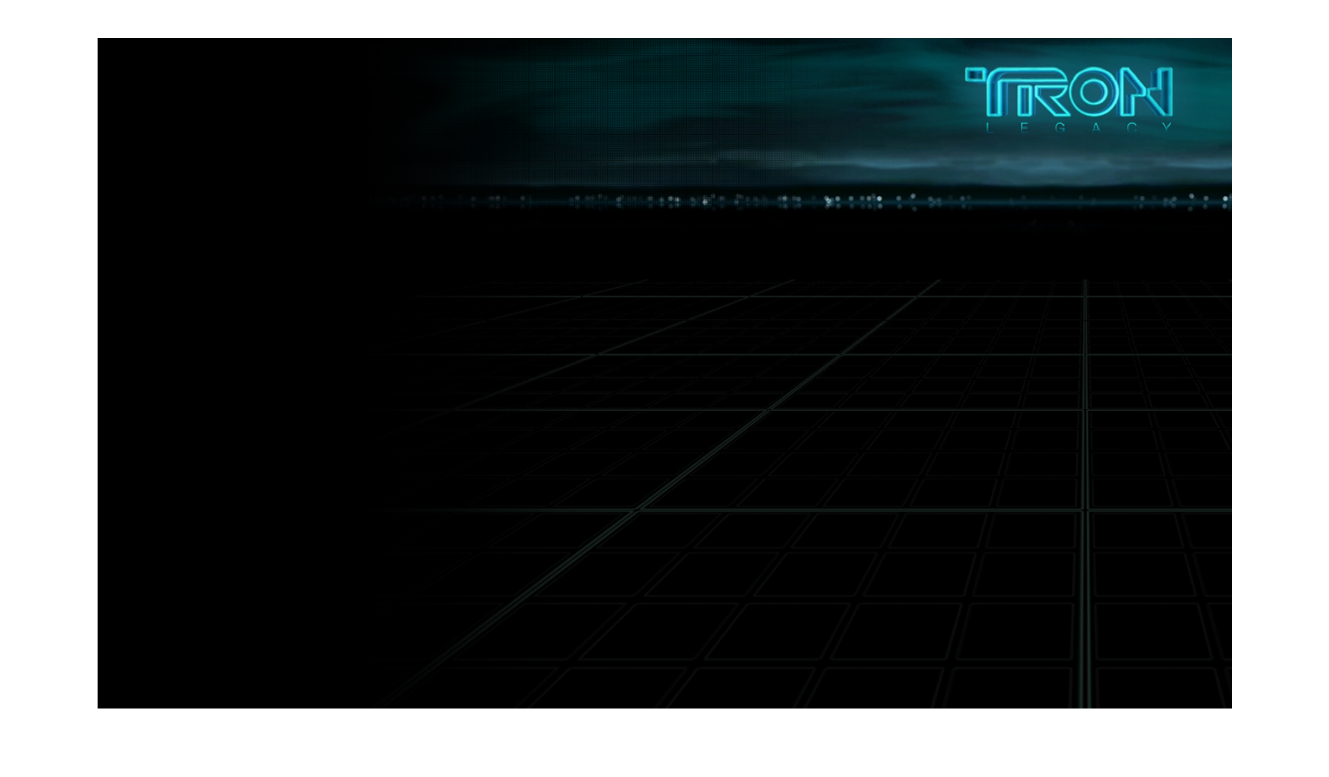 TRON COMPANION SITE — slide 1