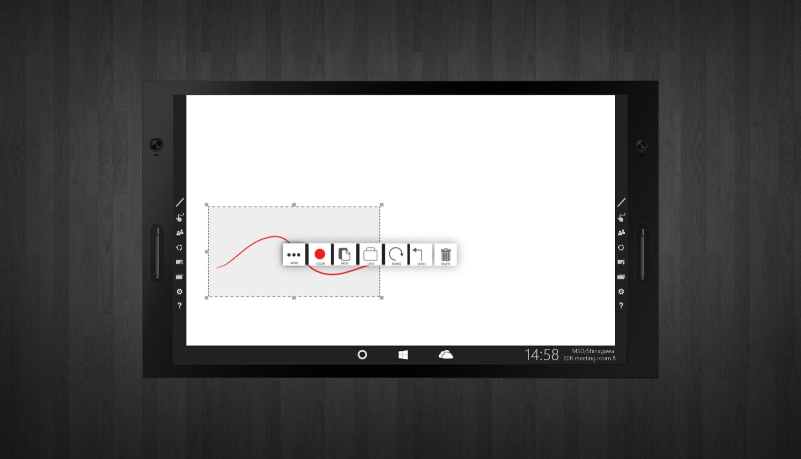 Whiteboard app exploration